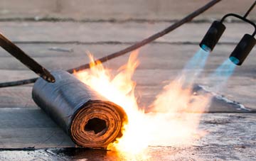 Butley High Corner asphalt flat roofing repairs