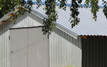 repairing Butley High Corner metal garage roofing